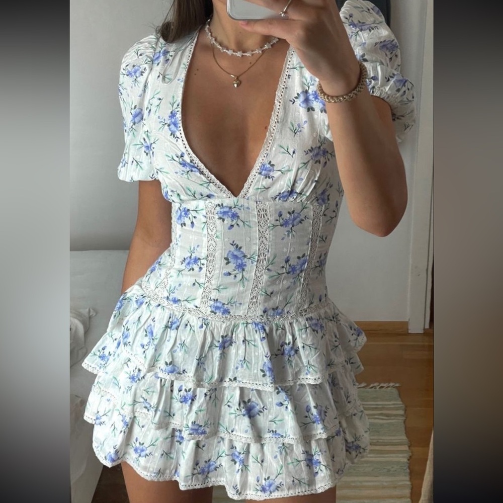 Zara Floral Mini Dress